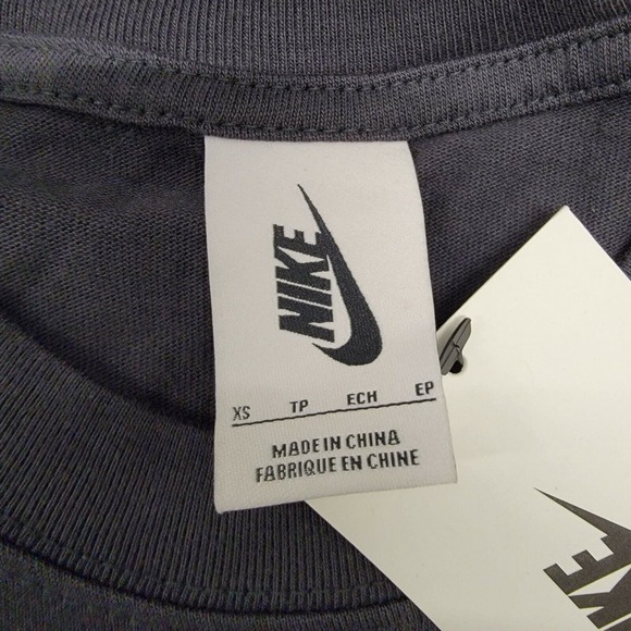 NikeLab SS Swoosh Tee PD x Olivia Kim CT3095 045 Men’s Size XS Black - Picture 2 of 8